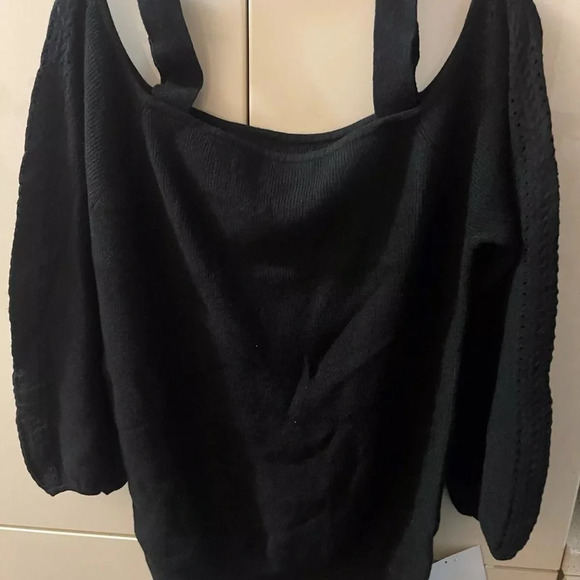 Rising Falcon Sweater Size 1X Black good fort size L - Picture 2 of 6